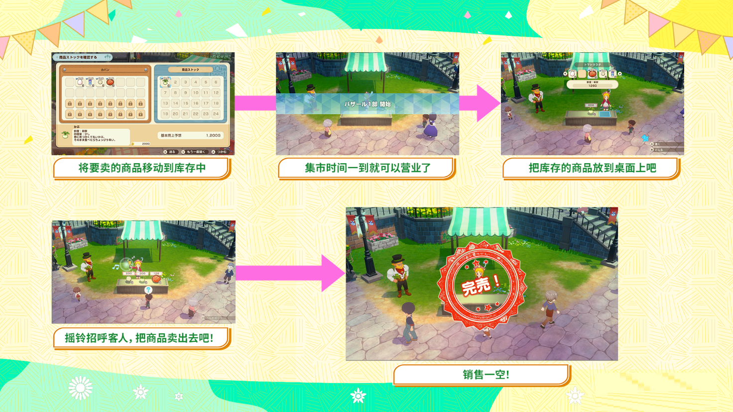 switch《牧场物语风之繁华集市》中文版XCI下载【含1.03+11dlc+金手指】_0