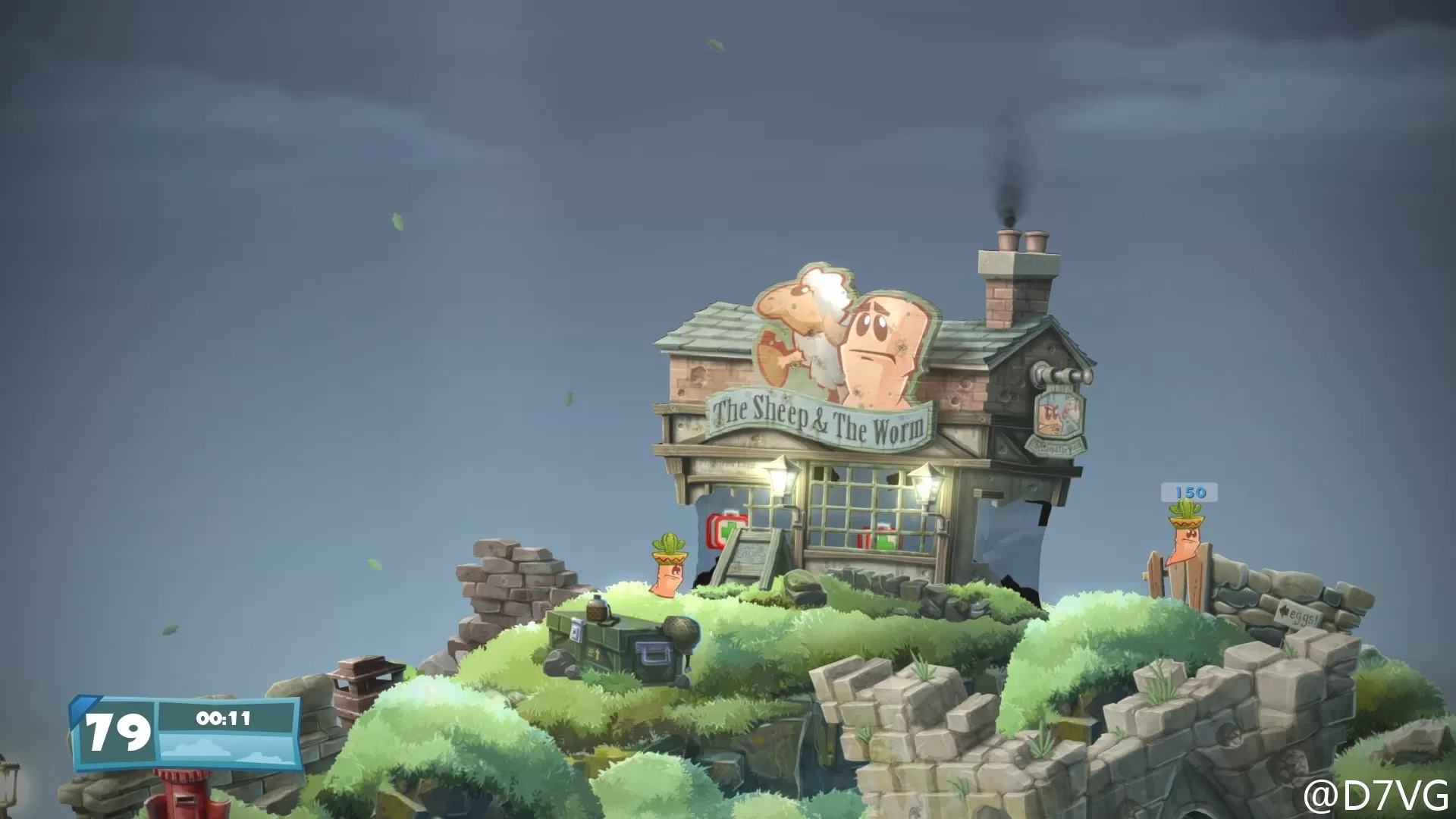 PS4 《百战天虫W.M.D v1.10 / Worms W.M.D》 英文版PKG下载_1