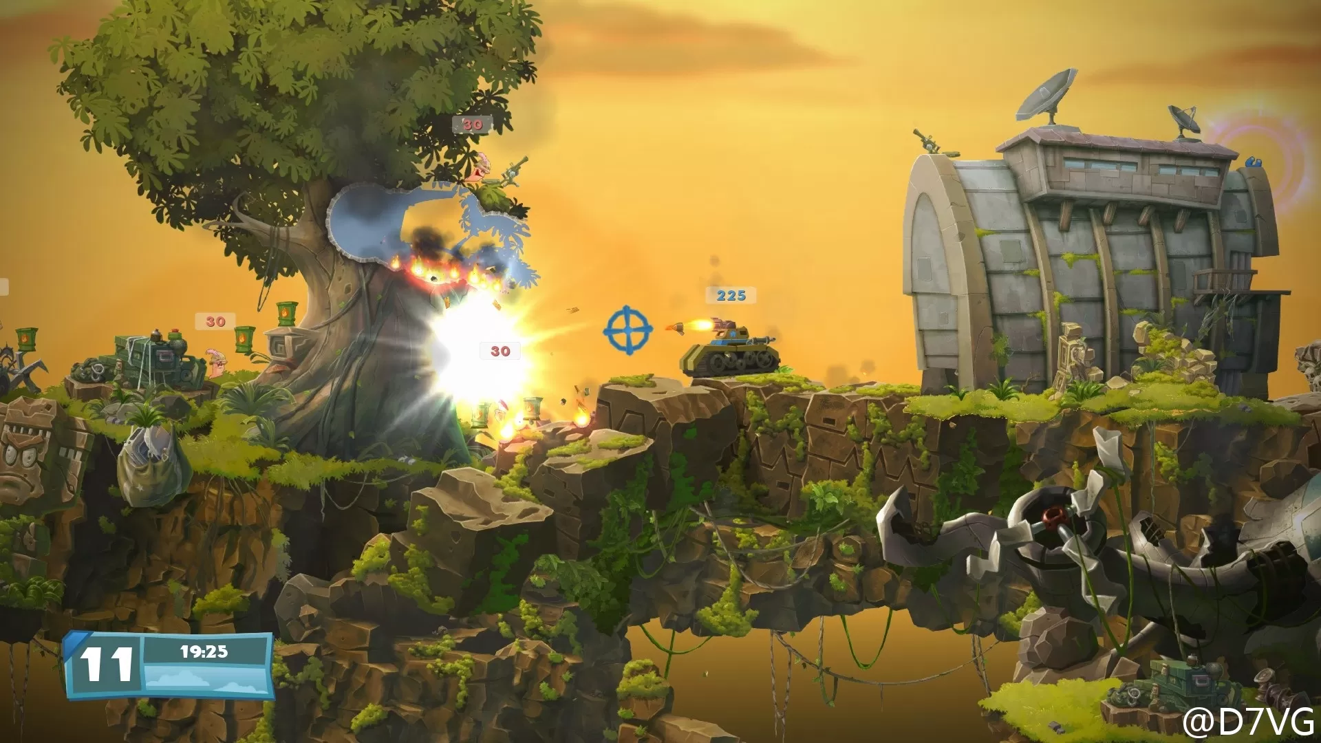 PS4 《百战天虫W.M.D v1.10 / Worms W.M.D》 英文版PKG下载_0