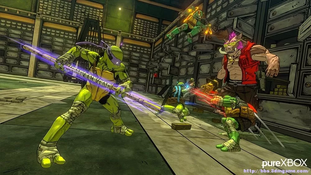 XBOX 360《忍者神龟：曼哈顿突变体(Teenage Mutant Ninja Turtles)》英文版GOD下载_2