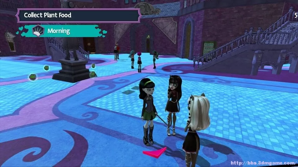 XBOX 360《精灵高中：新食尸鬼学园(Monster High - New Ghoul in School)》英文版GOD下载_0