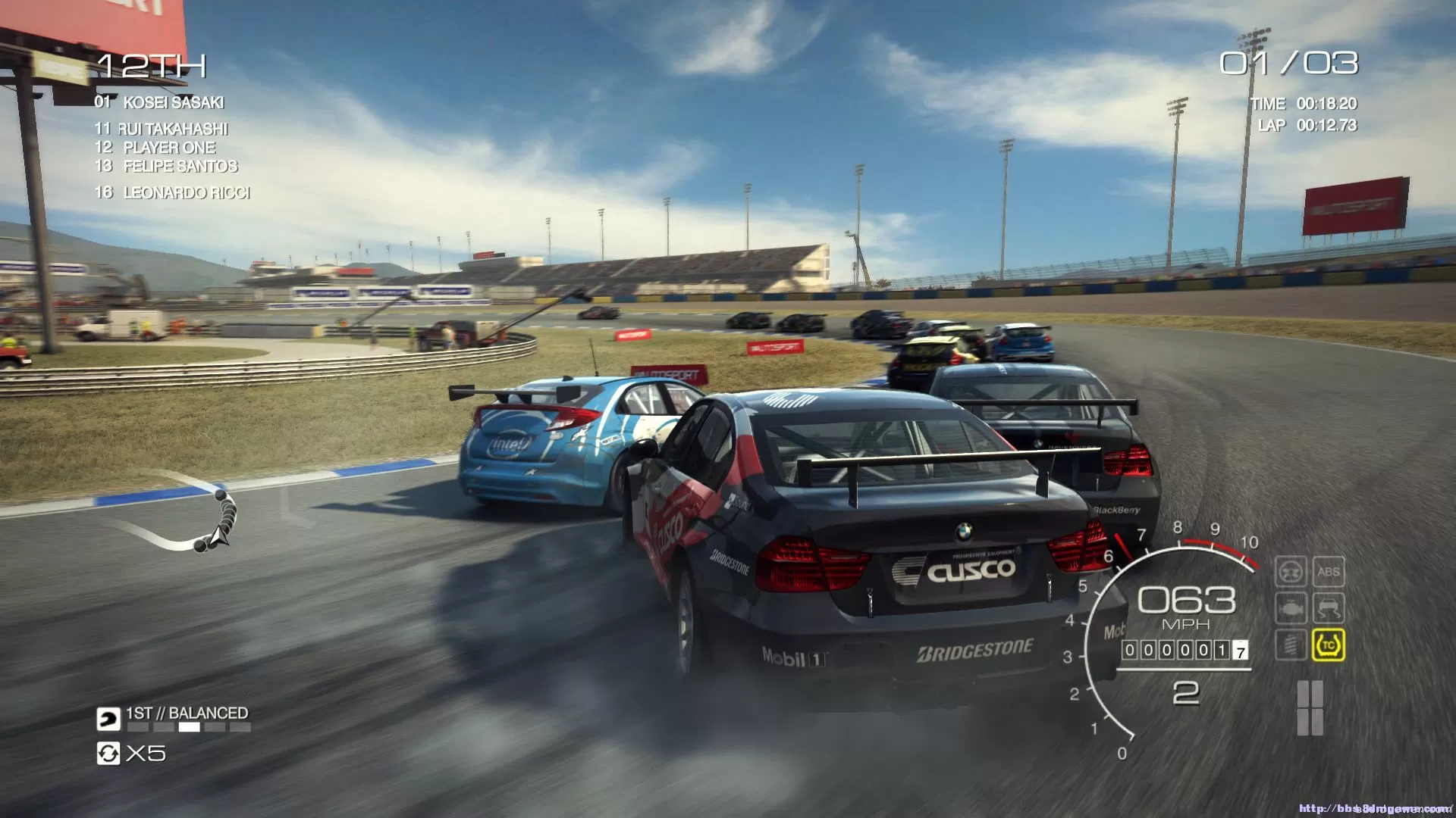 XBOX 360《超级房车赛：汽车运动（GRID: Autosport）》英文版GOD下载_0