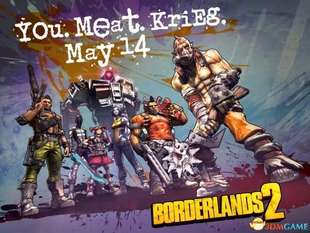 XBOX 360《无主之地2 DLC角色包“疯子”(Borderlands 2 Psycho Pack DLC )》英文版DLC下载_0