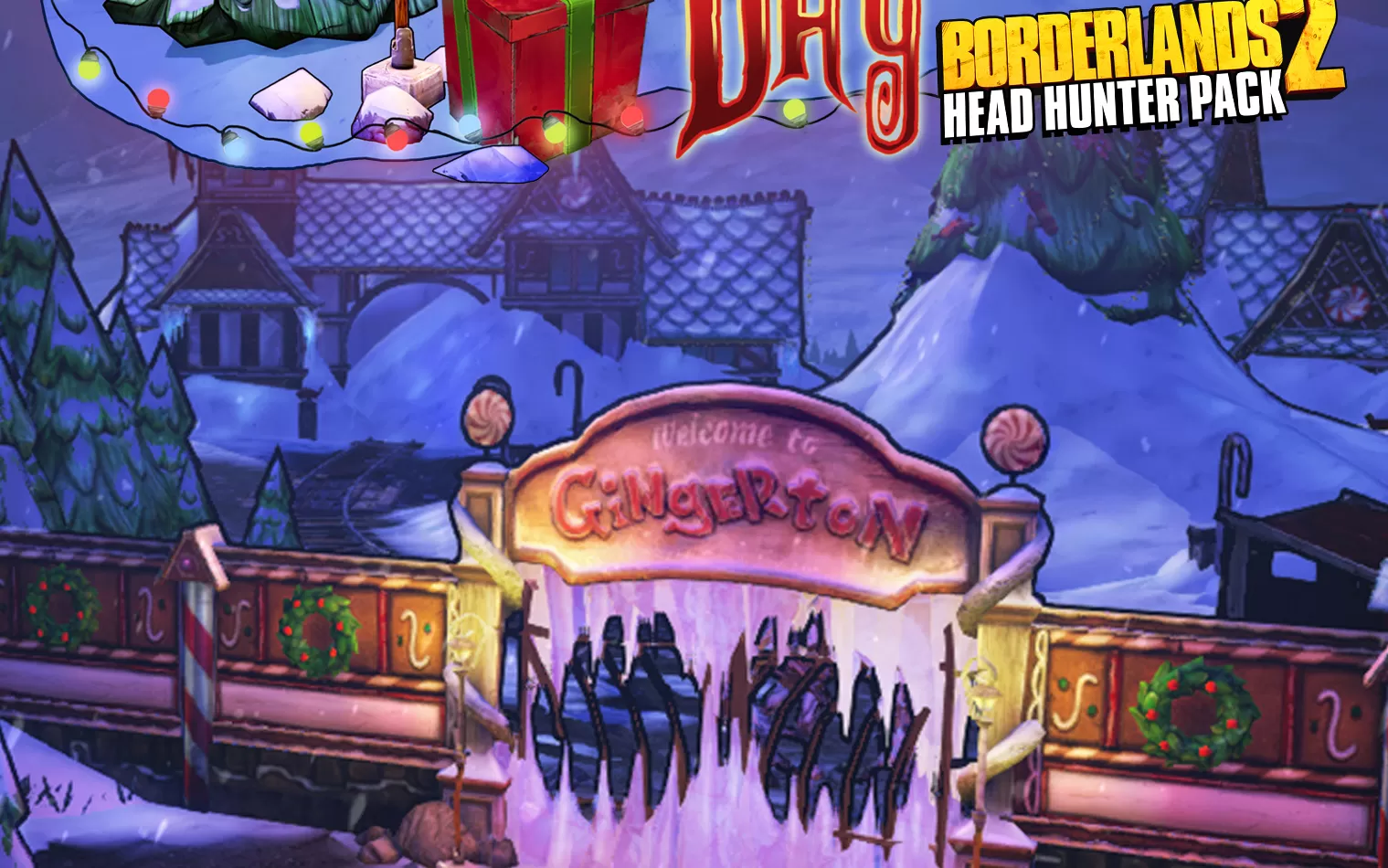 XBOX 360《无主之地2：猎头者3号包佣兵日》英文版DLC下载