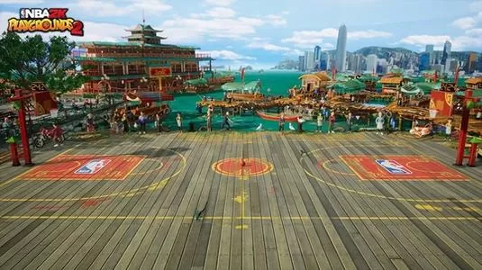 switch《NBA2K欢乐竞技场2》中文版NSP下载-v1.2.0 补丁[百度云-城通]_0