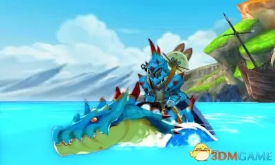 [3DS] 《怪物猎人物语(Monster Hunter Stories)》中文版CIA下载_3
