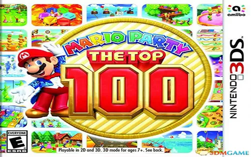[3DS] 《马里奥聚会100 迷你游戏大合辑(Mario Party - The Top 100)》中文版CIA下载