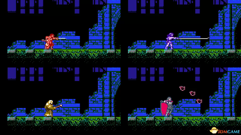 [3DS] 《血污 月之诅咒(Bloodstained - Curse of the Moon)》中文版CIA下载_1