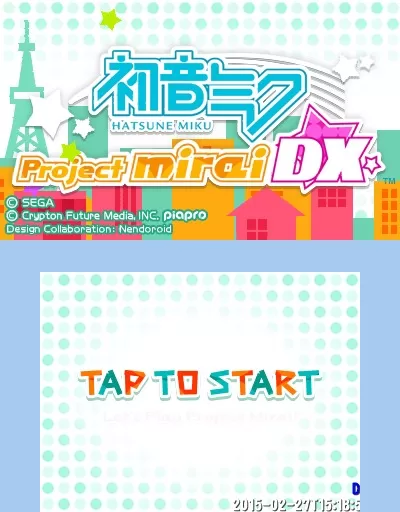 [3DS] 《初音未来 未来计划DX(Hatsune Miku - Project Mirai DX)》中文版CIA下载_0
