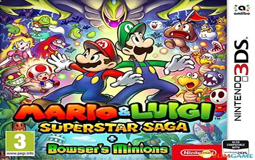 [3DS] 《马里奥与路易RPG 超级巨星传奇 酷霸王小兵》中文版CIA下载