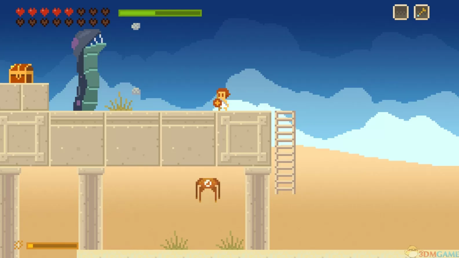 [3DS]《埃利奥特的冒险之旅(Elliot Quest)》欧版CIA下载_2
