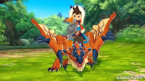 [3DS] 《怪物猎人物语(Monster Hunter Stories)》日文版/欧版CIA下载_0