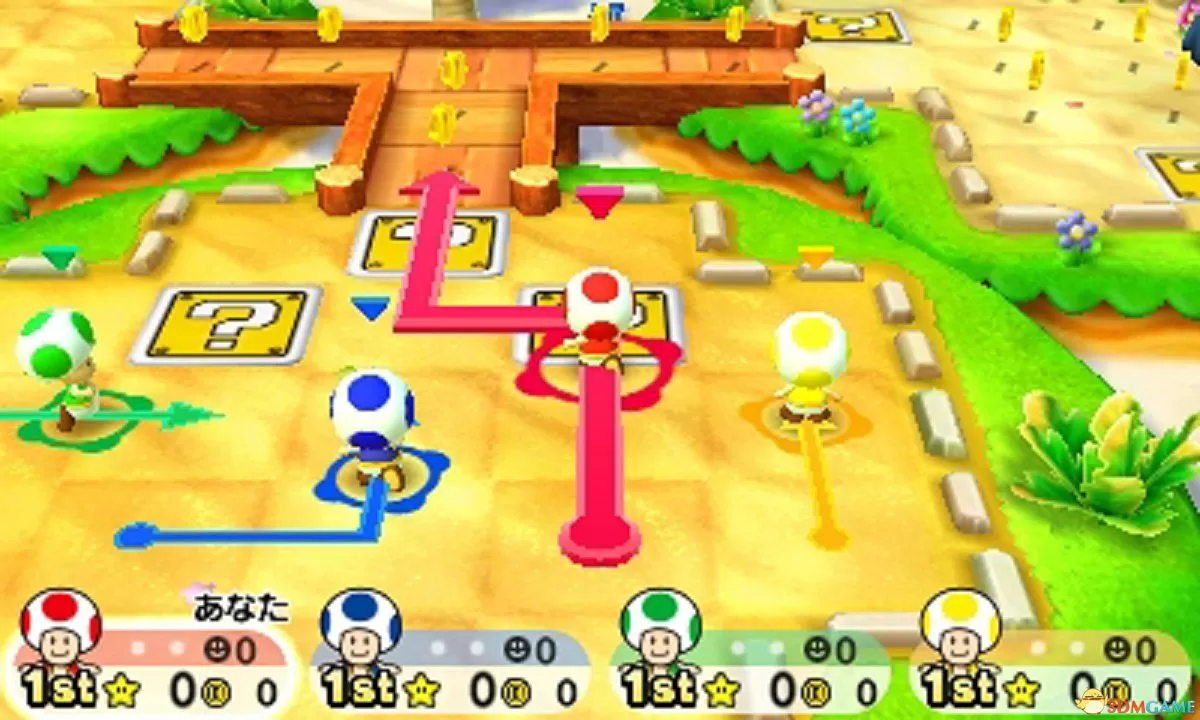 [3DS] 《马里奥聚会 群星冲刺(Mario Party - Star Rush)》中文版CIA下载_0