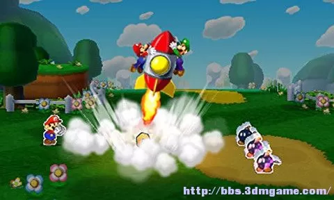 [3DS]《马里奥与路易基RPG&纸片马里奥》中文版CIA下载_2