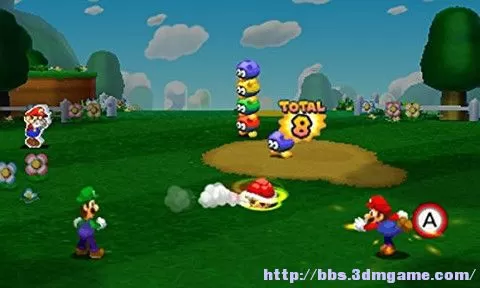 [3DS]《马里奥与路易基RPG&纸片马里奥》中文版CIA下载_3