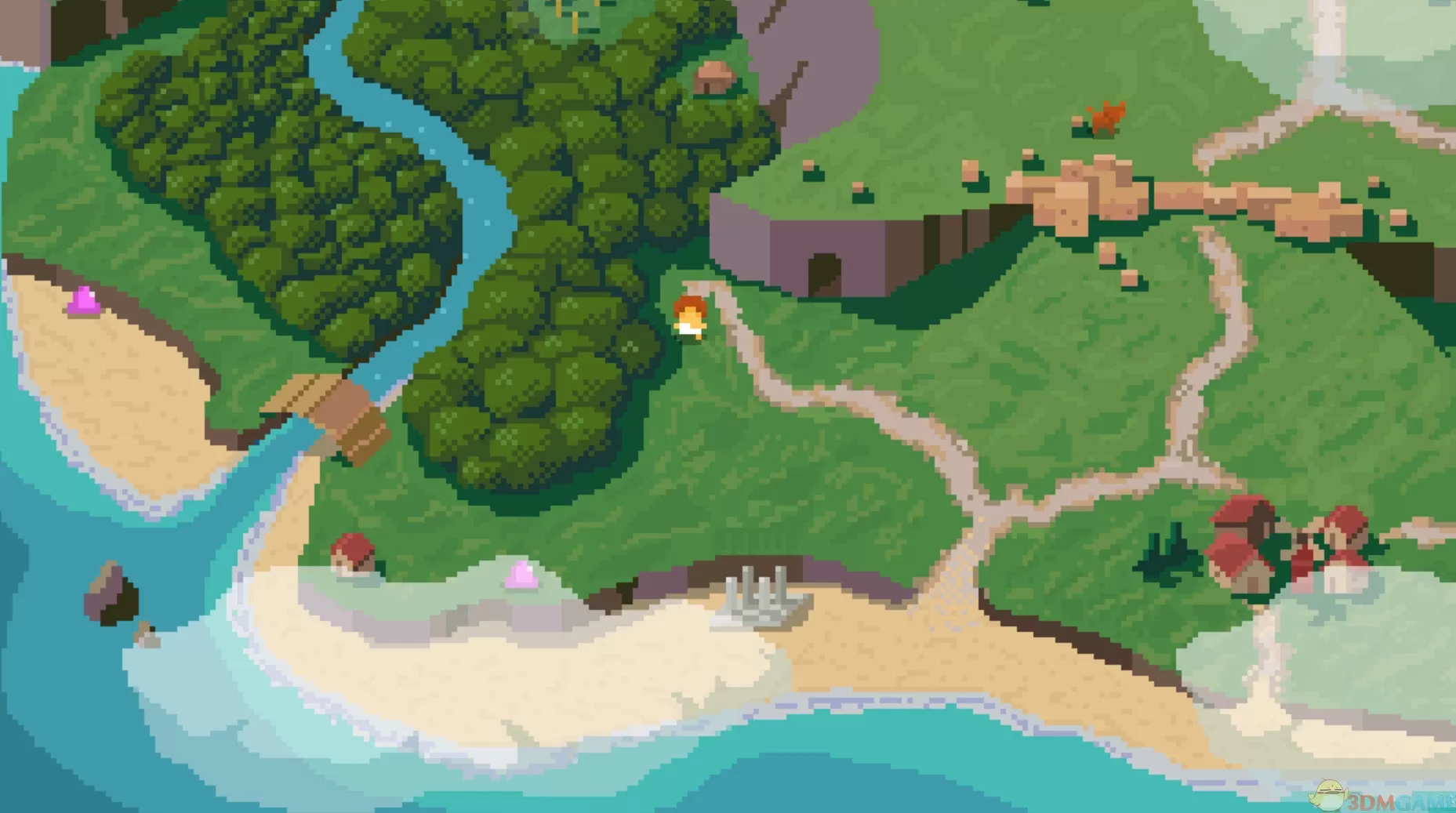 [3DS]《埃利奥特的冒险之旅(Elliot Quest)》欧版CIA下载_0