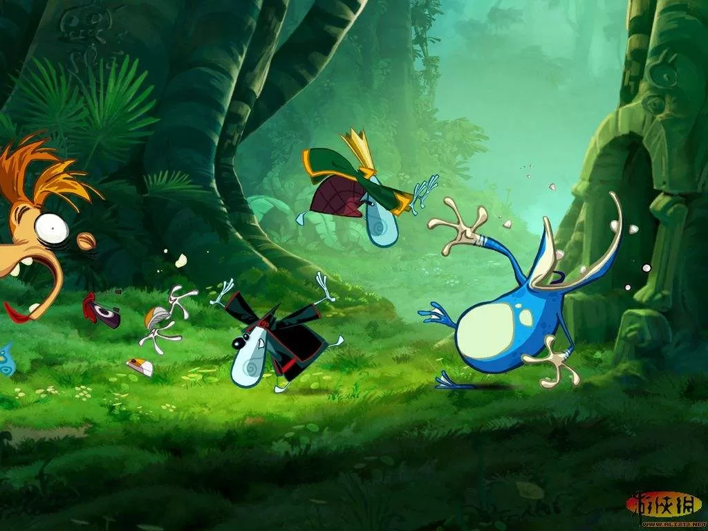 [3DS] 《雷曼 起源(Rayman Origins)》英文版CIA下载_1