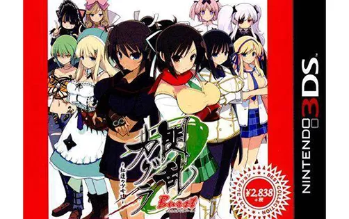 [3DS] 《闪乱神乐BURST 红莲的少女们》日文版CIA下载