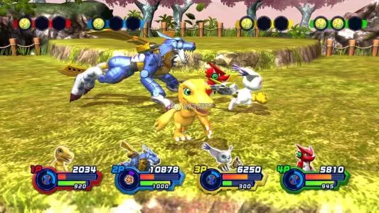 XBOX 360《数码宝贝全明星大乱斗》英文版GOD下载_1