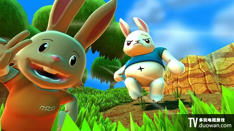 [3DS] 《抢滩登陆战 傻兔版(Blast 'Em Bunnies)》英文版CIA下载_0
