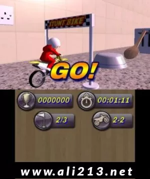 [3DS] 《玩具特技摩托(Toy Stunt Bike)》英文版CIA下载_1