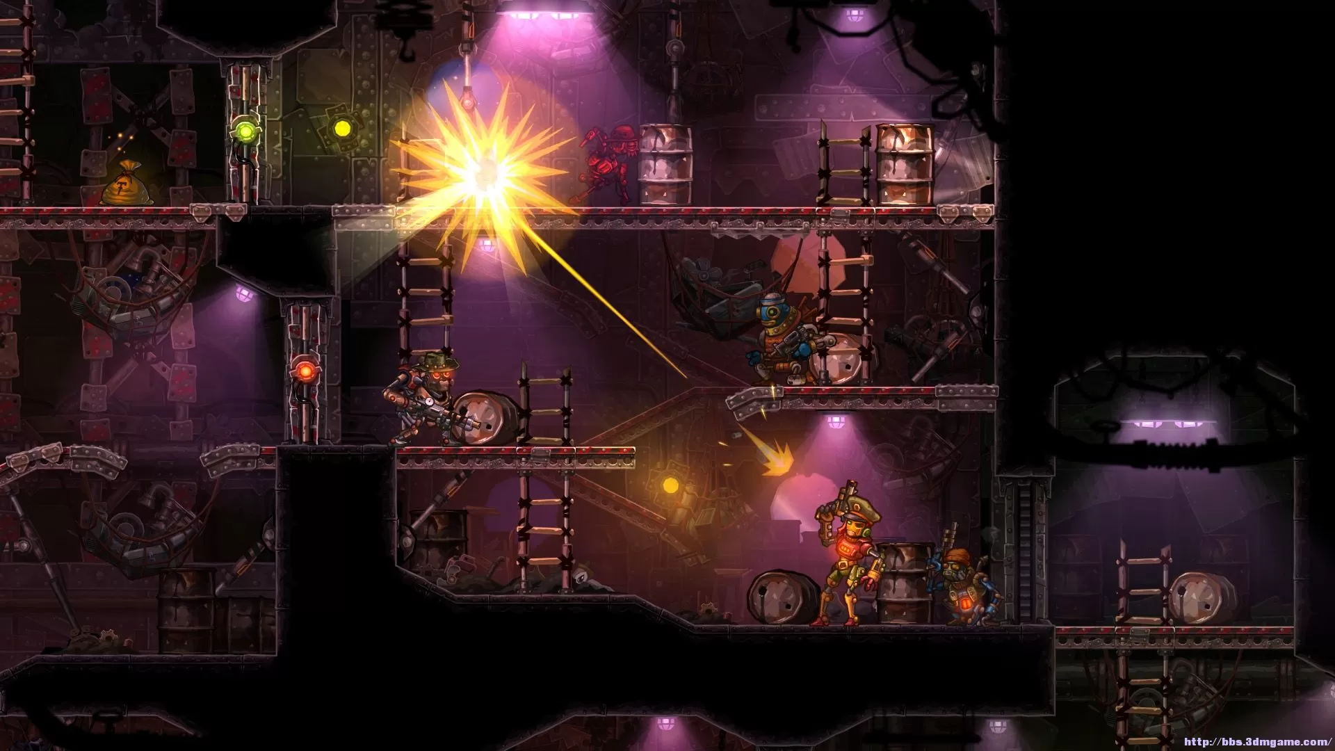 [3DS] 《蒸汽世界 大劫掠 (SteamWorld Heist)》欧版CIA下载_3