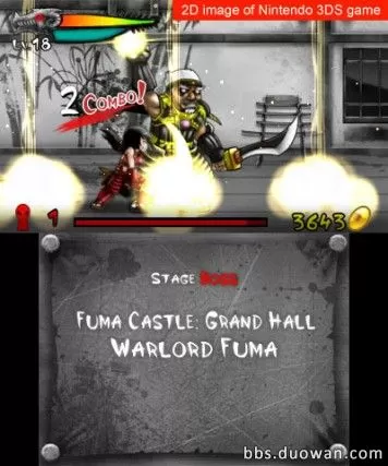 [3DS] 《女剑士茜(samurai Sword Destiny)》英文版CIA下载_1