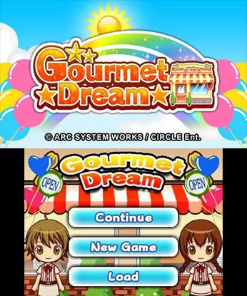 [3DS] 《美食之梦(Gourmet Dream)》英文版CIA下载_1