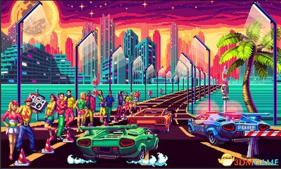 [3DS]《竞速80年代(80'S OVERDRIVE)》欧版CIA下载_0