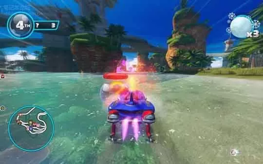 XBOX 360《索尼克全明星赛车变形》英文版GOD下载