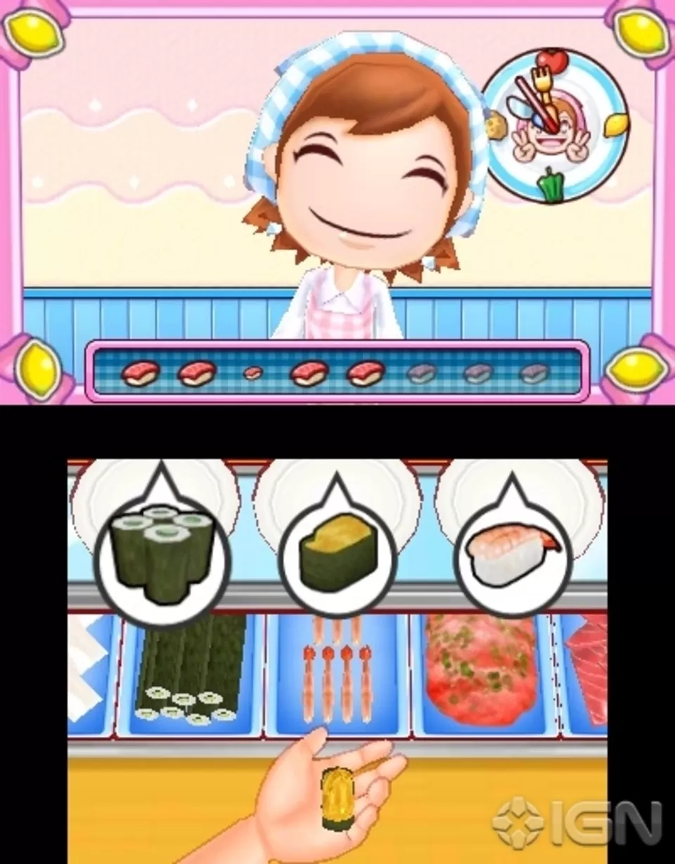 [3DS] 《料理妈妈5(Cooking Mama 5 - Bon Appetit)》中文版CIA下载_1