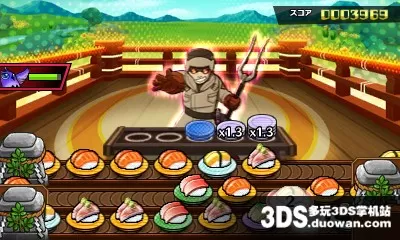 [3DS]《超回转寿司先锋：寿司之道》美版CIA下载_2
