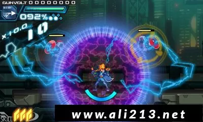 [3DS] 《苍蓝雷霆 刚巴尔特(Azure Striker Gunvolt)》日文版CIA下载_0