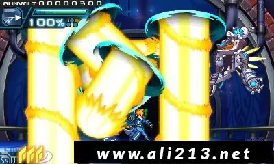 [3DS] 《苍蓝雷霆 刚巴尔特(Azure Striker Gunvolt)》日文版CIA下载_3