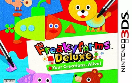 [3DS]《绘图生活 你的创造生活(Freakyforms Deluxe-Your Creations, Alive)》英文版CIA下载