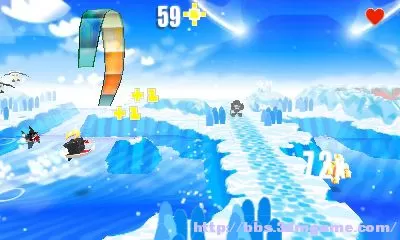 [3DS] 《冲浪企鹅(Rising Board 3D)》英文版CIA下载_1
