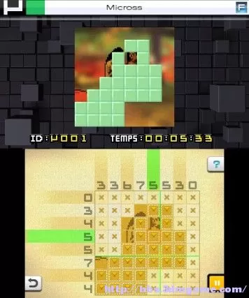 [3DS] 《绘图方块e6(Picross e6)》日文版CIA下载_0