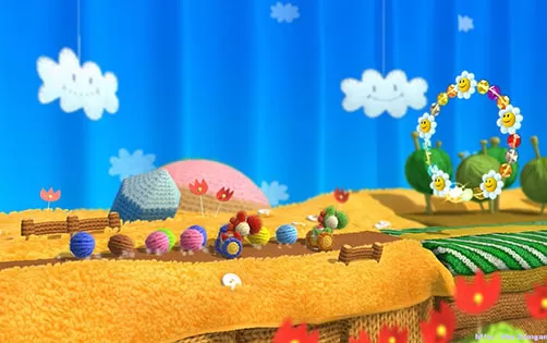 [3DS]《波奇与毛线耀西(Poochy! to Yoshi Wool World)》日文版CIA下载