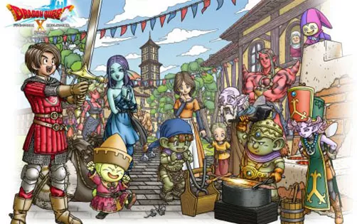 [3DS] 《勇者斗恶龙 10 (Dragon Quest X)》日文版CIA下载