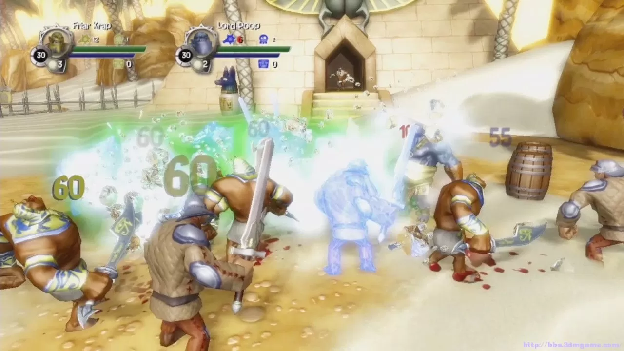 XBOX 360《爆笑进击的兽人》英文版XBLA下载_0