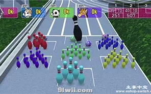 switch《集合吧保龄球 Knock Em Down Bowling》中文版NSP下载[百度云-城通]