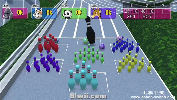 switch《集合吧保龄球 Knock Em Down Bowling》中文版NSP下载[百度云-城通]_1