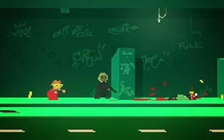 [游戏年轮首发]ps4《不是英雄 not a hero》pkg下载