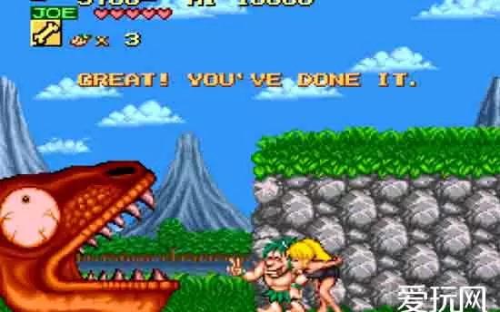 switch《战斗原始人重制版 NEW Joe & Mac – Caveman Ninja》中文版NSP下载+1.0.3补丁