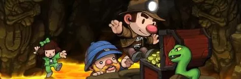 [游戏年轮首发]ps4双人游戏《洞穴探险Spelunky》美版pkg下载-v1.01补丁_0