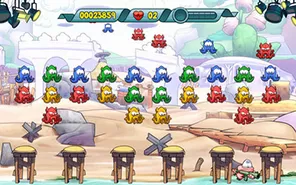 switch《团子大作战 Doughlings Arcade》中文版NSP下载[百度云-城通]