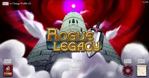 [游戏年轮首发]Ps4《盗贼遗产（Rogue Legacy）》欧版pkg下载-v1.02补丁_0