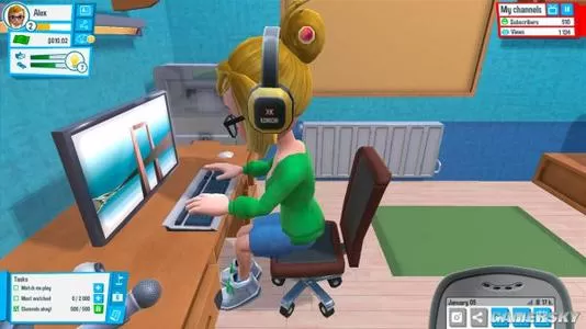 switch《油管主播的生活 OMG版 Youtubers Life OMG Edition》英文版nsp下载【1.6.3补丁】_0