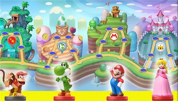 3ds《迷你马里奥和朋友们的amiibo挑战》英文版CIA下载_0