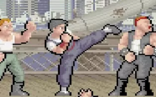 switch街机格斗游戏《义务警员》英文版nsp下载